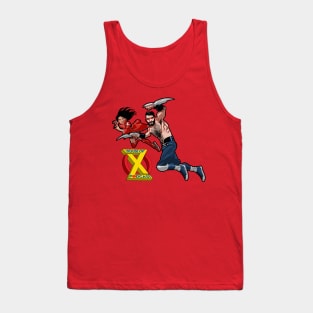 House of X Podcast Hosts by James Miller Tank Top